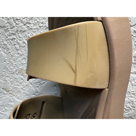 Crocs LiteRide Tan Double Strap Platform Sandals Womens Size 10 - Picture 10 of 10